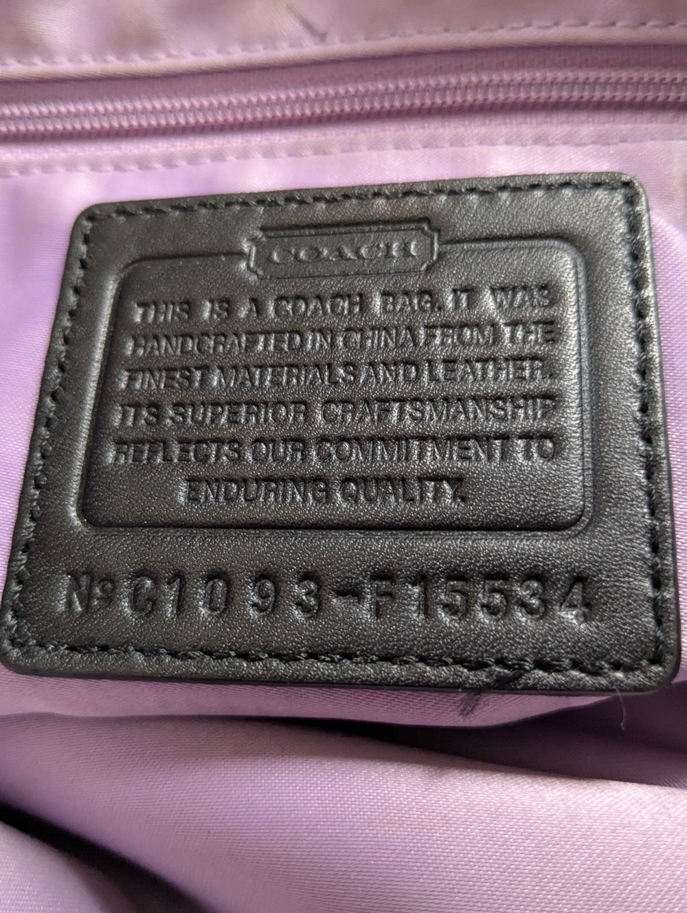 Coach Penelope Signature Logo Canvas Shoulder Bag - Picture 14 of 16